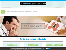 Tablet Screenshot of antonioaguera.com